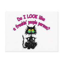 PEOPLE PERSON POSTCARD