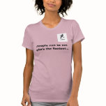 People run to see who's the fastest t-shirts