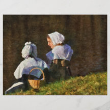 People - The young maidens Full Color Flyer