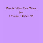 People Who Can Think - shirt