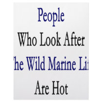 People Who Look After The Wild Marine Life Are Hot letterhead