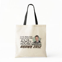 People's House Scott Brown 4 President 2012 Canvas Bag