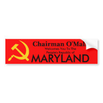 Peopls Republic Of Maryland bumper stickers by jhoehn Peopls Republic Of Maryland bumper stickers