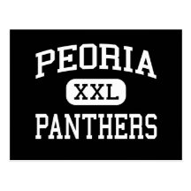 Peoria - Panthers - High School - Peoria Arizona Postcard