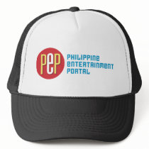 "PEP Classic" Black Trucker Hat by PEPInc "PEP Classic" Black Trucker Hat