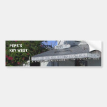 Pepe's Café Key West Bumper Stickers