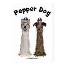 Pepper Dog and Salty Dog Business Cards