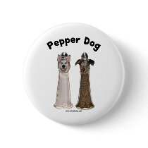 Pepper Dog and Salty Dog Buttons