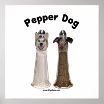 Pepper Dog and Salty Dog Poster