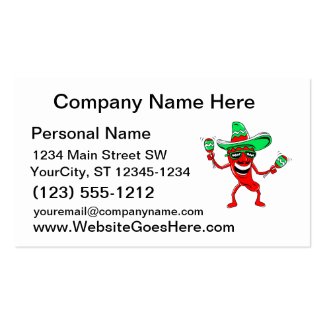 Pepper maracas sombrero sunglasses.png business cards