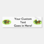 Pepper Pile Graphic Colorful design Bumper Stickers
