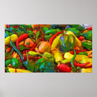pepper poster print