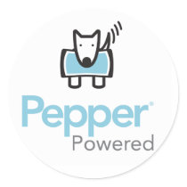Pepper Powered stickers