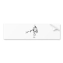 Pepper Spraying Cop Bumper Sticker