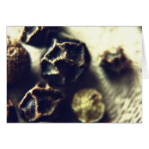 Peppercorns note card cards