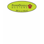 PepperDoodle Designs Fitted T-Shirt