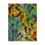 Peppered postcards