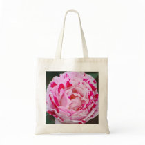 Peppermint Camellia Tote Bag