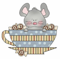 peppermint candies christmas mouse cup photo sculptures