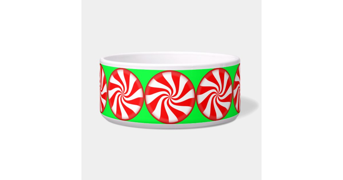 Peppermint Candy Bowl Zazzle