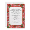 Peppermint Candy Holiday Party Invitation