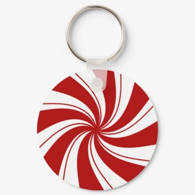 Peppermint Candy - keychain by twilight_cat