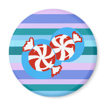 Peppermint Candy magnets by toxiferousholidays Peppermint Candy magnets