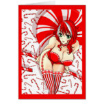 Peppermint Girl Card