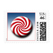 Peppermint Hard Candy 2012 Christmas Postage USPS