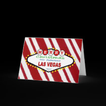 Peppermint Merry Christmas from Las VegasCard