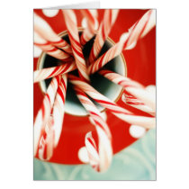 Peppermint Sticks Note cards cards