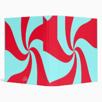 Peppermint Swirl Binders