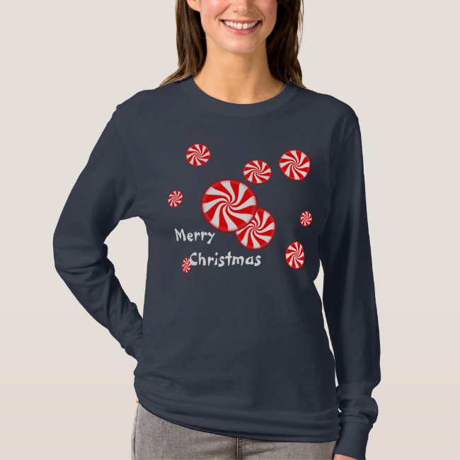 Peppermint Swirl Christmas Shirt
