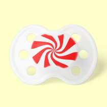 Peppermint Swirl Pacifier pacifiers