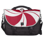 Peppermint Swirl Stripe Candy Bag For Laptop