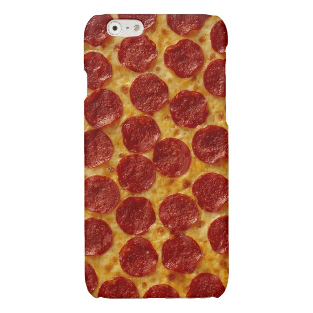 Pepperoni Pizza Glossy iPhone 6 Case