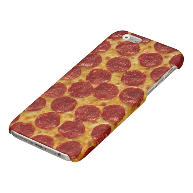 Pepperoni Pizza Glossy iPhone 6 Case-4