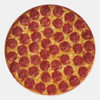 PEPPERONI PIZZA STICKERS