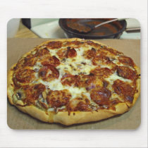 Pepperoni Pizzas mousepads by lifesphere Pepperoni Pizzas mousepads