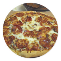 Pepperoni Pizzas stickers by lifesphere Pepperoni Pizzas stickers