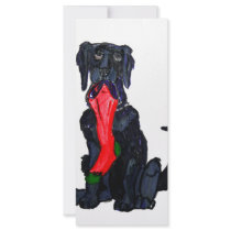 Peppers Christmas wish Rack Card Design