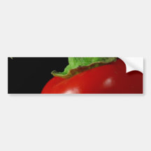 Peppers Red Stems Bumper Sticker