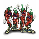 Peppers t-shirts by FunGraphix Peppers t-shirts