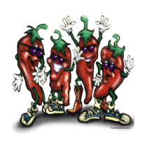 Peppers t-shirts by FunGraphix Peppers t-shirts