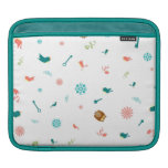 Pequeños búhos y pájaros funda para iPads