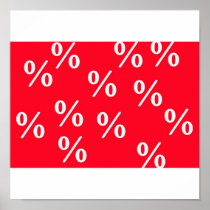 Per cent posters