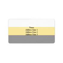 Perak, Macedonia flag Address Label
