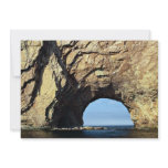 Perce Rock, Gaspe, Quebec, Canada rock formation Custom Invitations