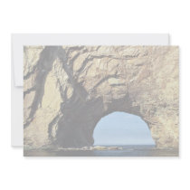 Perce Rock, Gaspe, Quebec, Canada rock formation Invitations