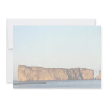 Perce Rock, Gaspe, Quebec, Canada rock formation Custom Announcement